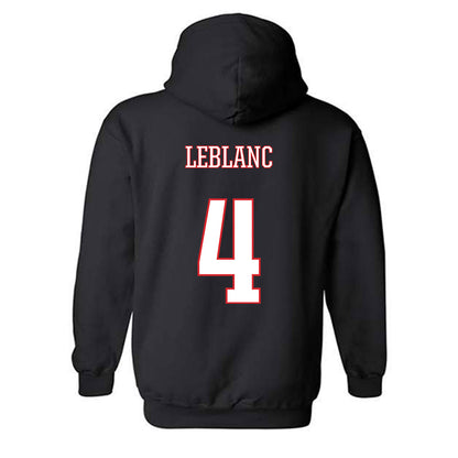 UConn - NCAA Women's Soccer : Lydia LeBlanc - Classic Shersey Hooded Sweatshirt-1