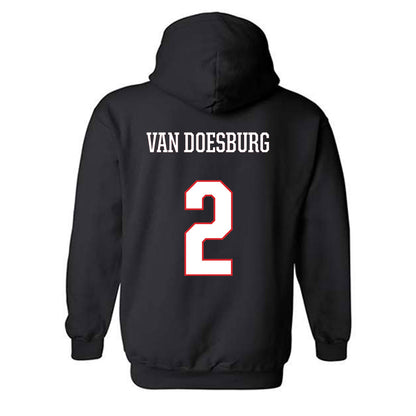 UConn - NCAA Women's Soccer : Maree-Anne Van Doesburg - Classic Shersey Hooded Sweatshirt-1
