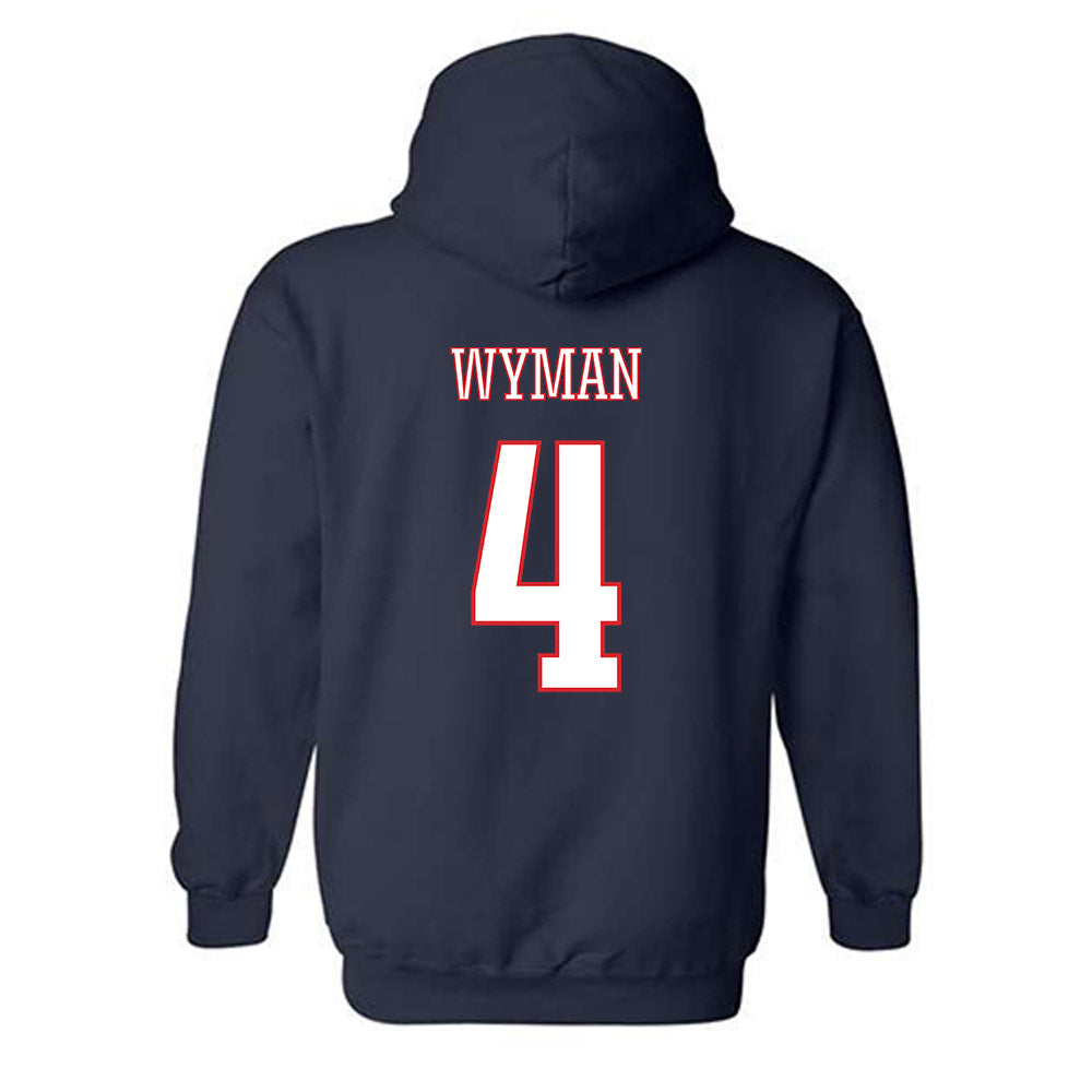 UConn - NCAA Women's Volleyball : Brenna Wyman - Hooded Sweatshirt