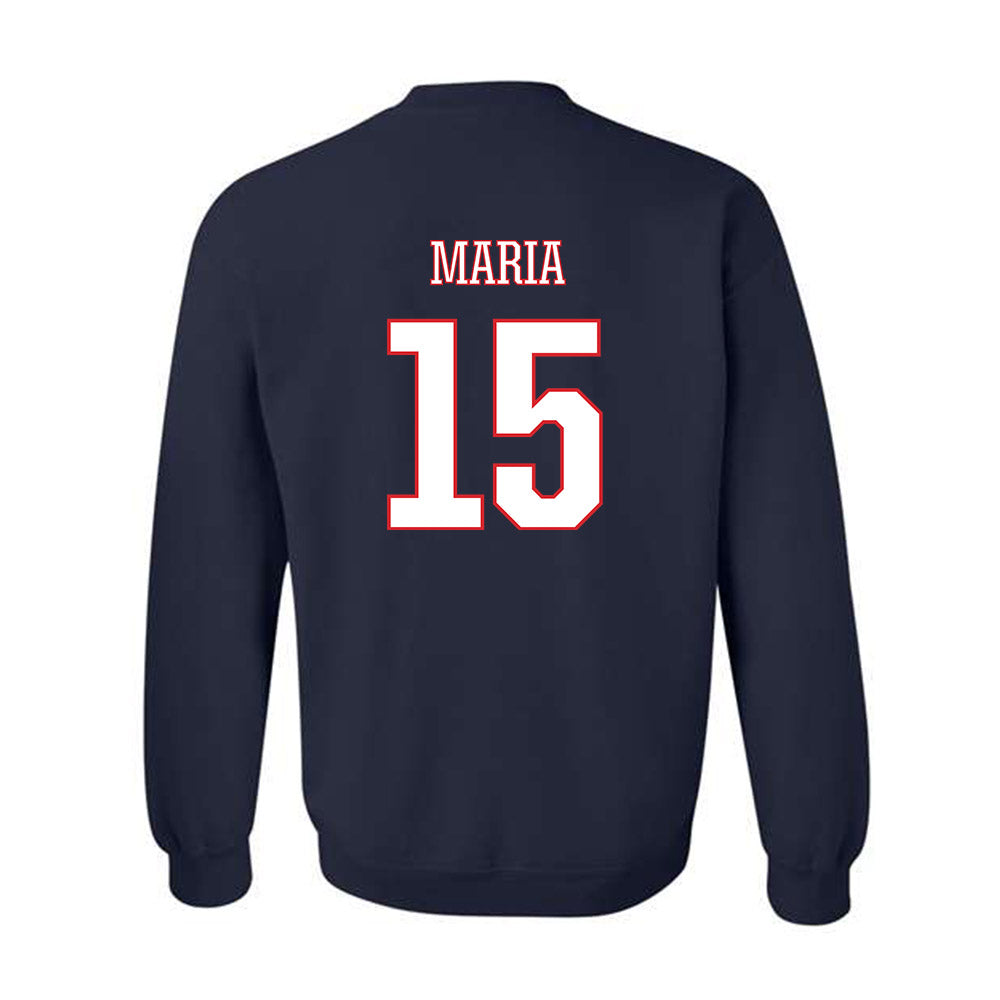 UConn - NCAA Women's Volleyball : Grace Maria - Crewneck Sweatshirt