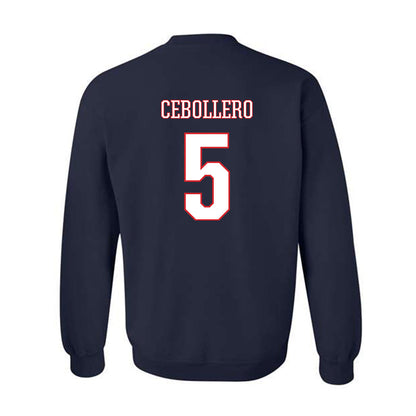 UConn - NCAA Women's Volleyball : Ayva Cebollero - Crewneck Sweatshirt