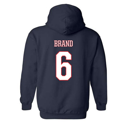 UConn - NCAA Women's Volleyball : Mckenna Brand - Classic Shersey Hooded Sweatshirt