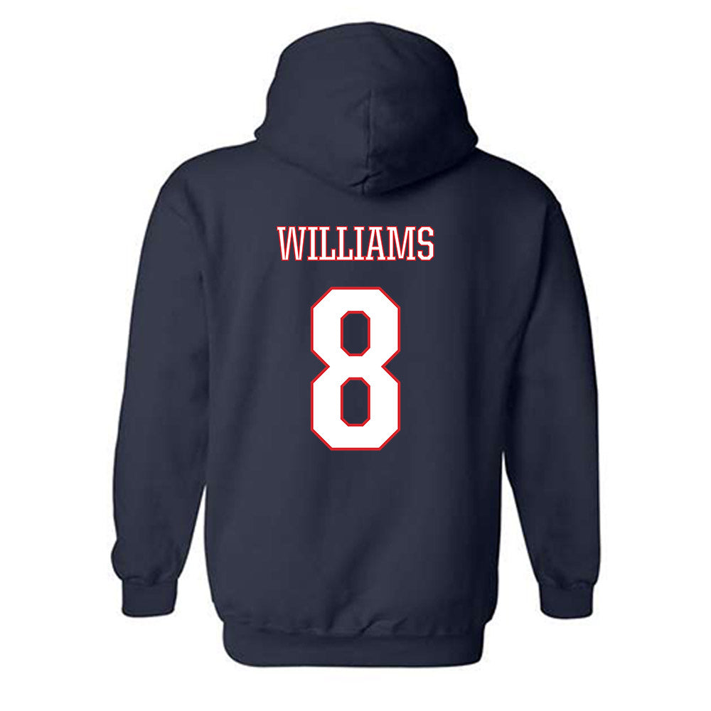 UConn - NCAA Women's Volleyball : Dajah Williams - Classic Shersey Hooded Sweatshirt