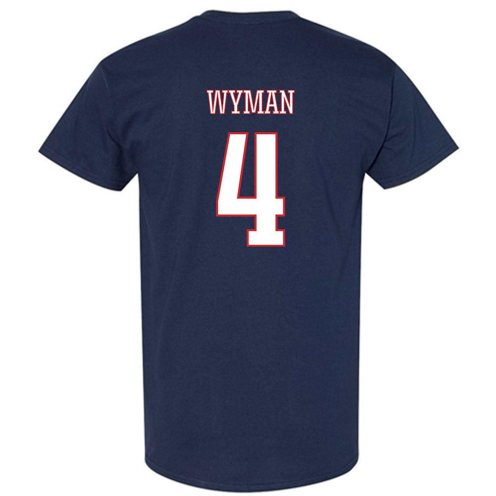 UConn - NCAA Women's Volleyball : Brenna Wyman - T-Shirt