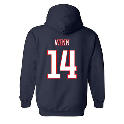 UConn - NCAA Women's Volleyball : Loren Winn - Classic Shersey Hooded Sweatshirt