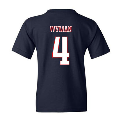 UConn - NCAA Women's Volleyball : Brenna Wyman - Youth T-Shirt