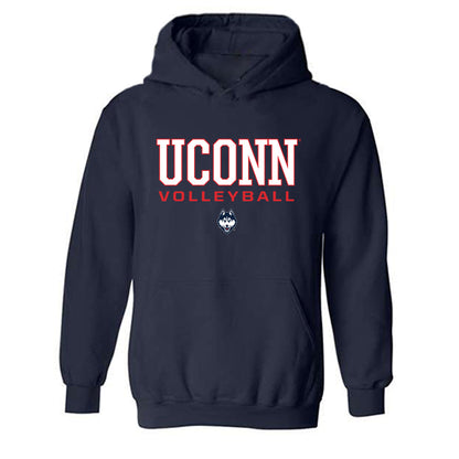 UConn - NCAA Women's Volleyball : Olivia Pasternak - Classic Shersey Hooded Sweatshirt-0