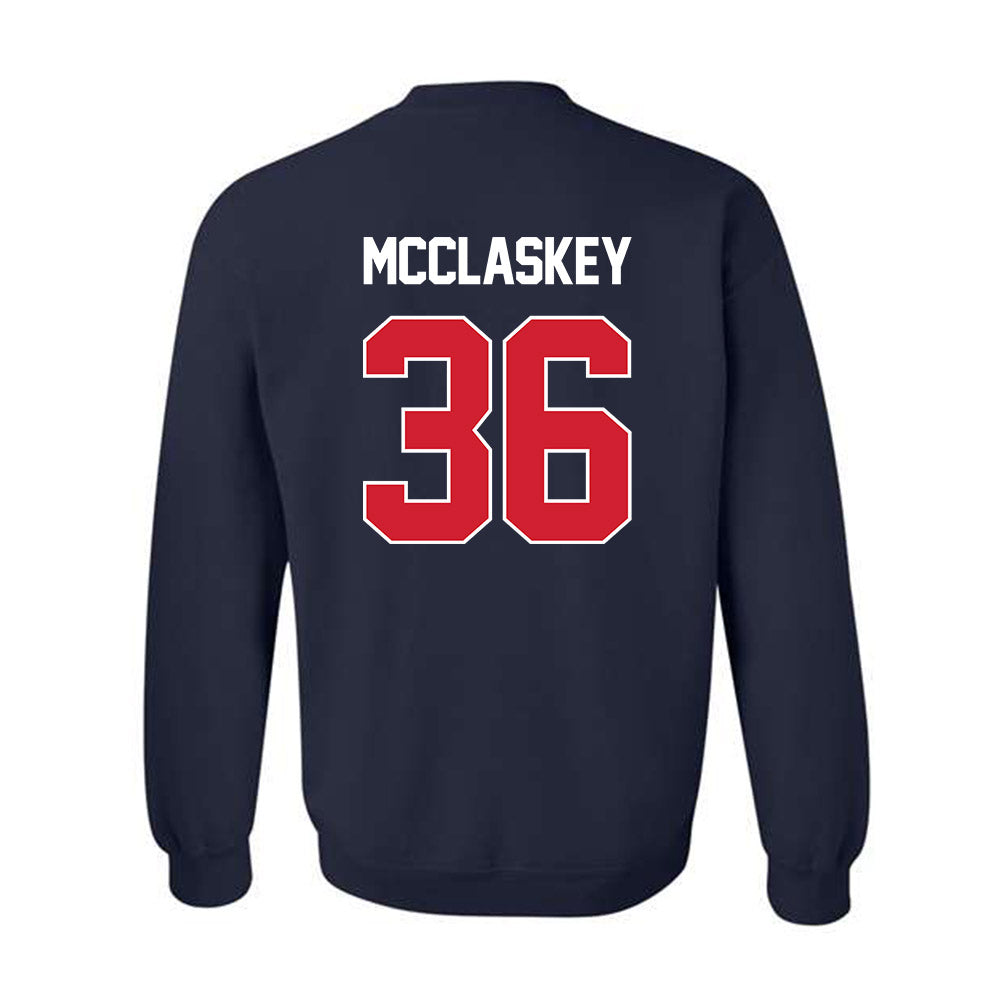 Gonzaga - NCAA Baseball : Mickey Mcclaskey - Classic Shersey Crewneck Sweatshirt