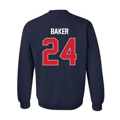 Gonzaga - NCAA Baseball : Simon Baker - Classic Shersey Crewneck Sweatshirt-1