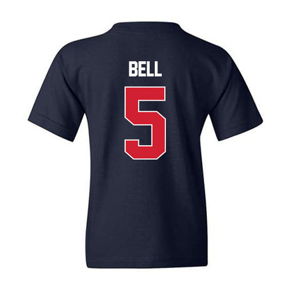 Gonzaga - NCAA Baseball : Mikey Bell - Classic Shersey Youth T-Shirt-1