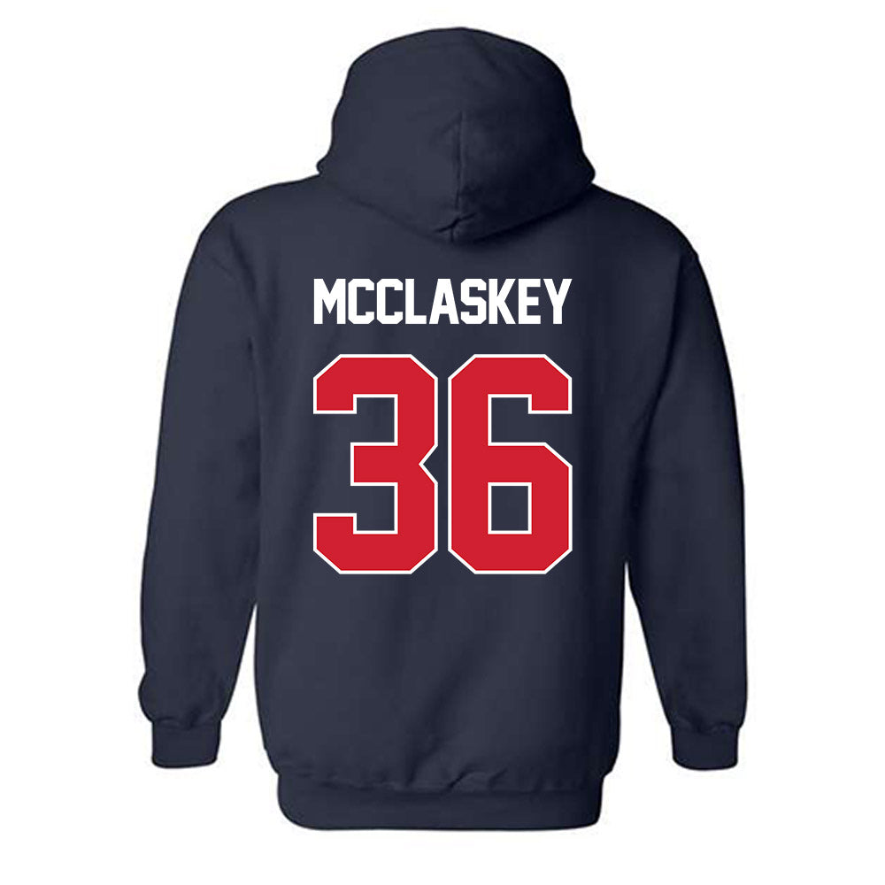 Gonzaga - NCAA Baseball : Mickey Mcclaskey - Classic Shersey Hooded Sweatshirt