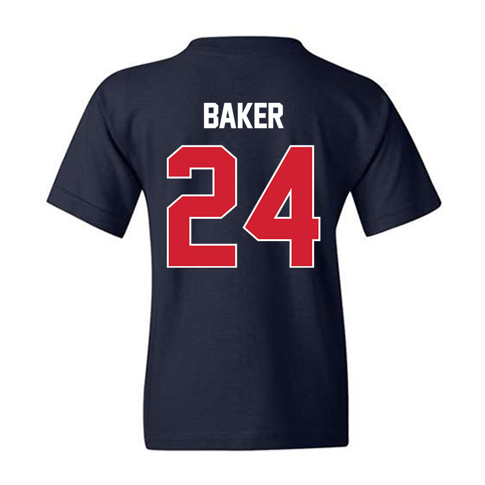 Gonzaga - NCAA Baseball : Simon Baker - Classic Shersey Youth T-Shirt-1