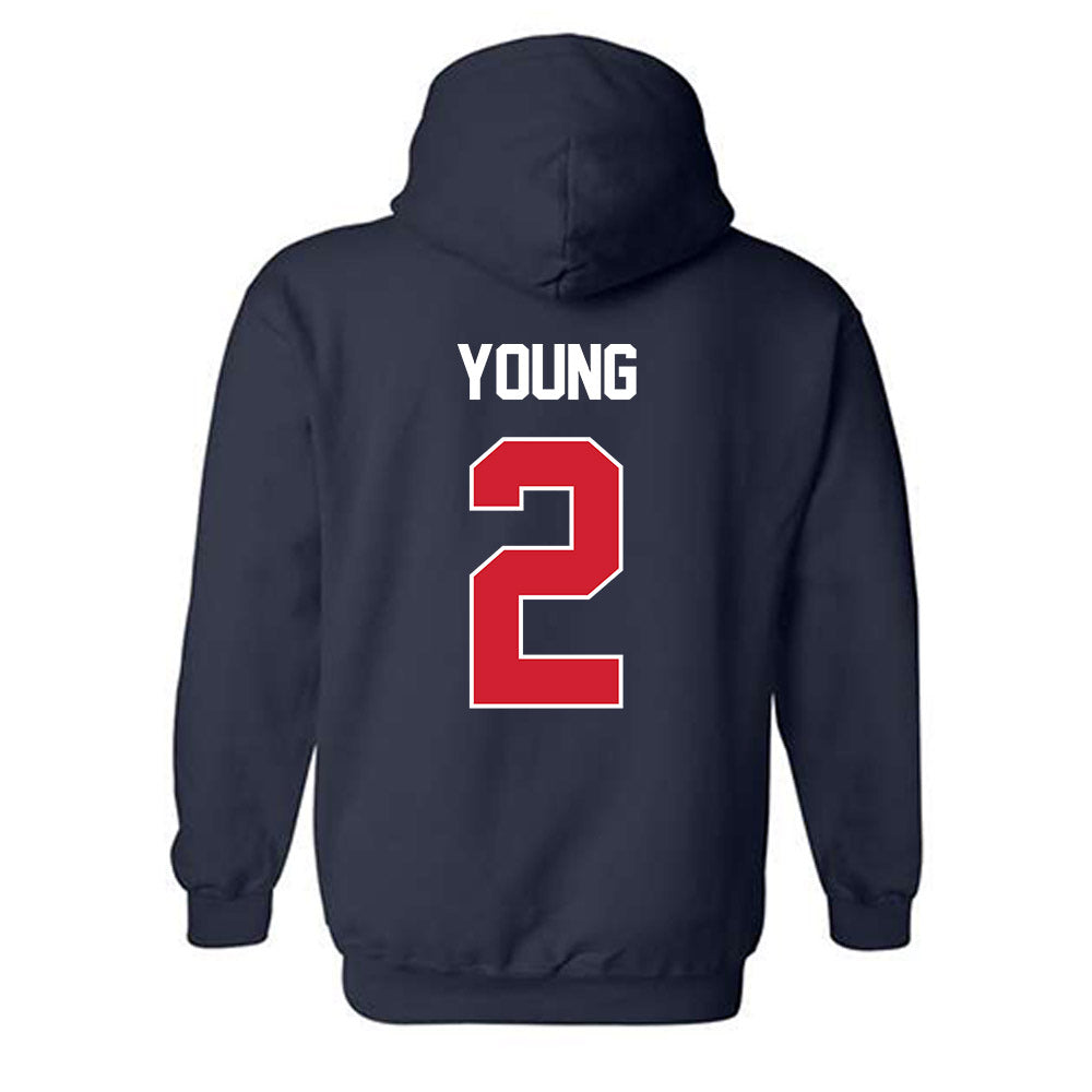 Gonzaga - NCAA Baseball : Ryder Young - Classic Shersey Hooded Sweatshirt-1