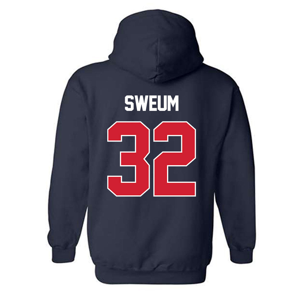 Gonzaga - NCAA Baseball : Karsten Sweum - Classic Shersey Hooded Sweatshirt-1