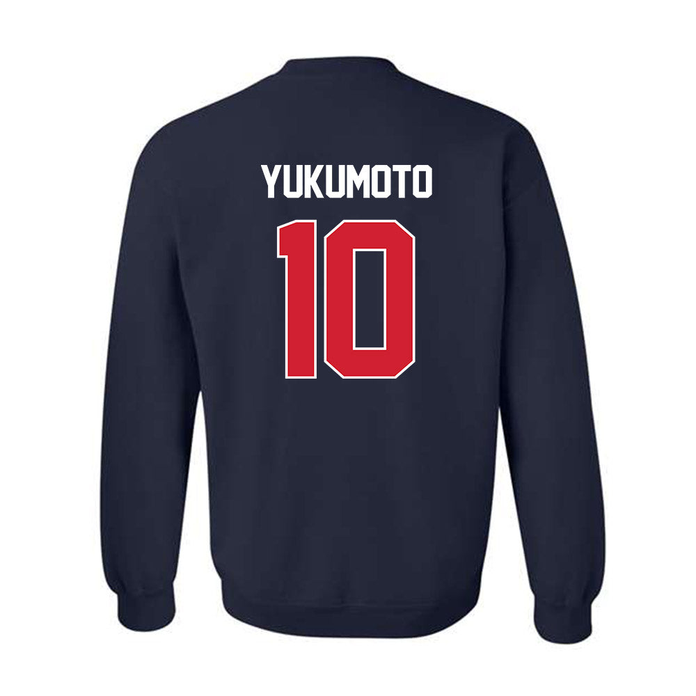 Gonzaga - NCAA Baseball : Ty Yukumoto - Classic Shersey Crewneck Sweatshirt