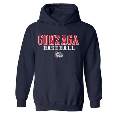 Gonzaga - NCAA Baseball : Jacob Wrubleski - Classic Shersey Hooded Sweatshirt-0