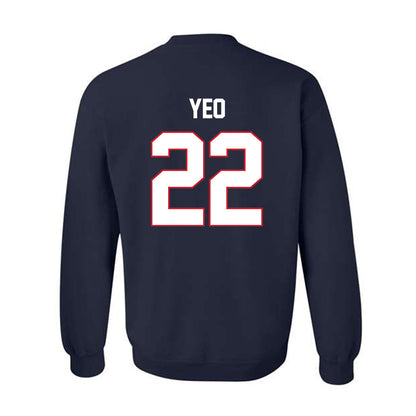 Gonzaga - NCAA Men's Basketball : Jun Seok Yeo - Classic Shersey Crewneck Sweatshirt