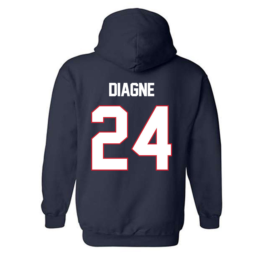 Gonzaga - NCAA Men's Basketball : Ismaila Diagne - Classic Shersey Hooded Sweatshirt