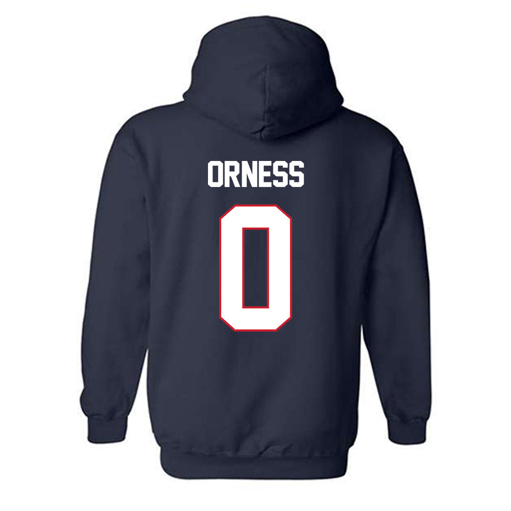 Gonzaga - NCAA Men's Basketball : Cade Orness - Classic Shersey Hooded Sweatshirt-1