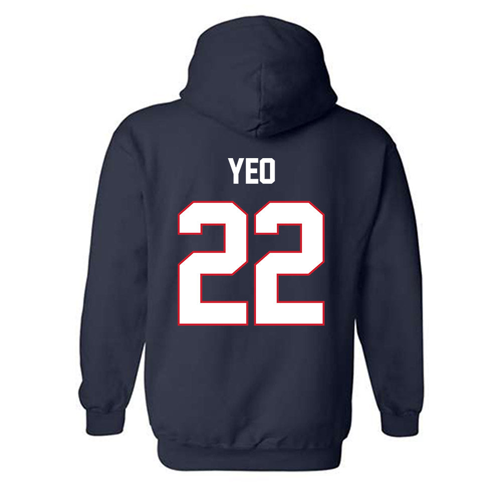 Gonzaga - NCAA Men's Basketball : Jun Seok Yeo - Classic Shersey Hooded Sweatshirt