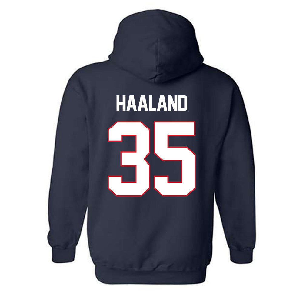 Gonzaga - NCAA Men's Basketball : Noah Haaland - Classic Shersey Hooded Sweatshirt