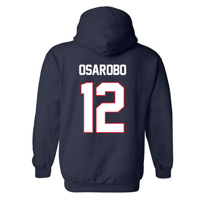Gonzaga - NCAA Women's Basketball : Christabel Osarobo - Classic Shersey Hooded Sweatshirt-1