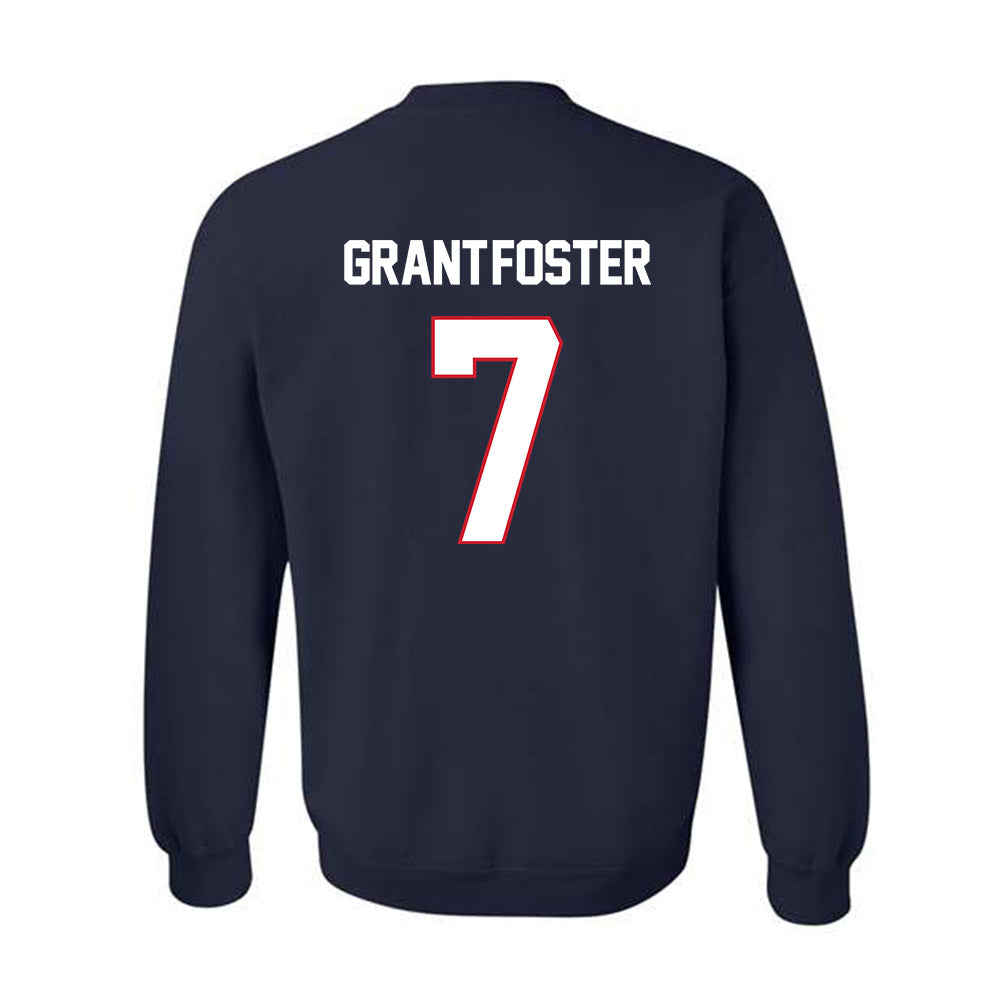 Gonzaga - NCAA Men's Basketball : Tyon Grant-Foster - Classic Shersey Crewneck Sweatshirt-1