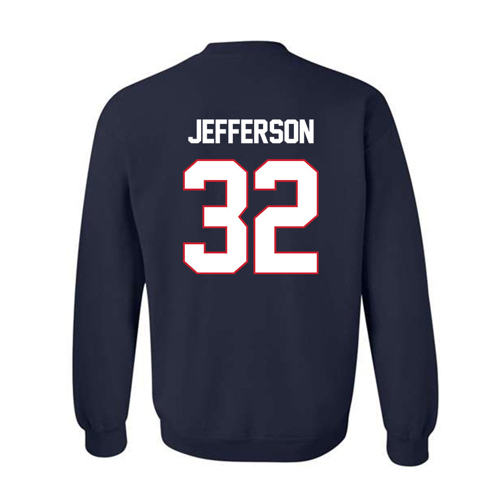 Gonzaga - NCAA Men's Basketball : Parker Jefferson - Classic Shersey Crewneck Sweatshirt-1