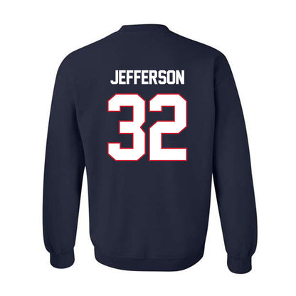 Gonzaga - NCAA Men's Basketball : Parker Jefferson - Classic Shersey Crewneck Sweatshirt-1