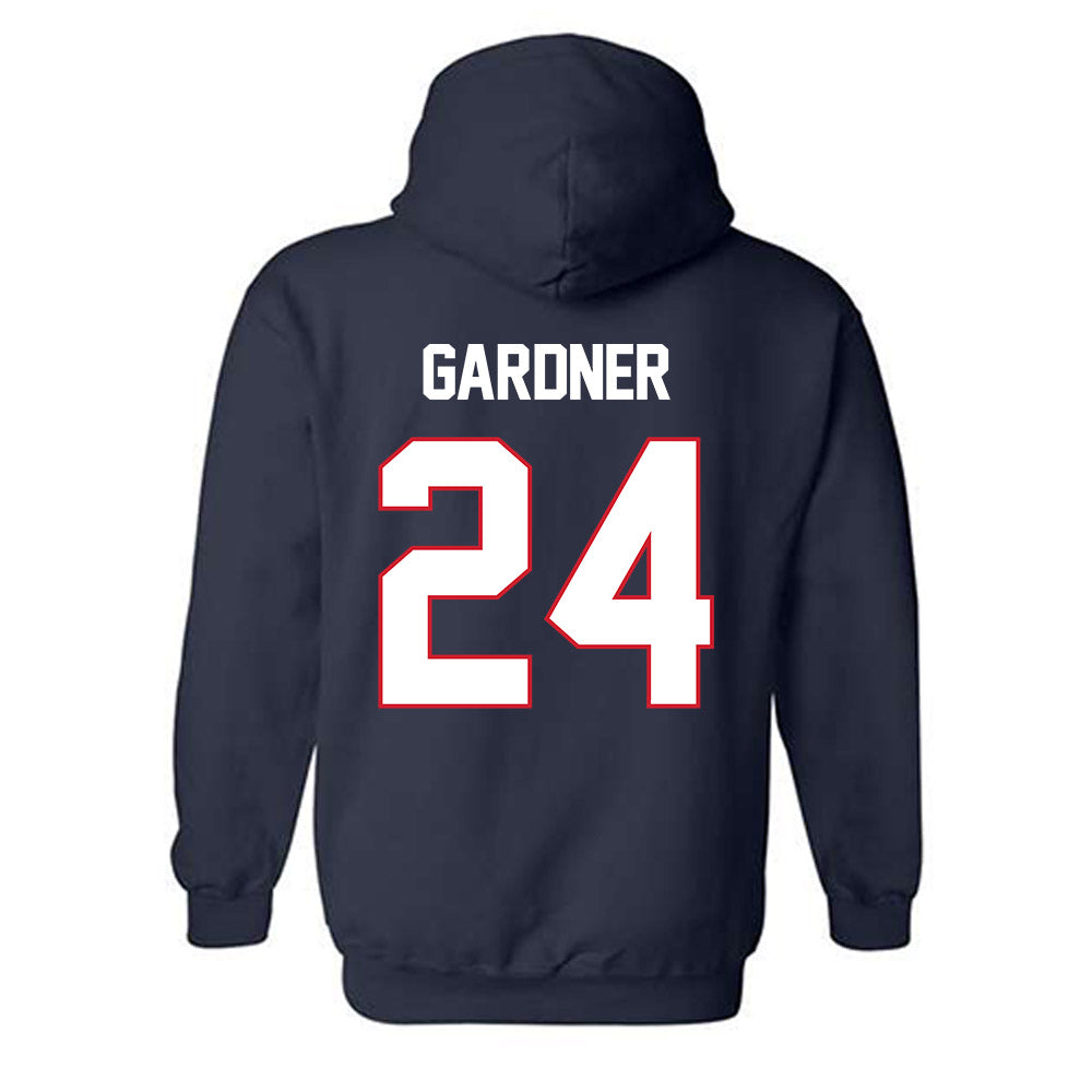Gonzaga - NCAA Women's Basketball : Teryn Gardner - Classic Shersey Hooded Sweatshirt-1