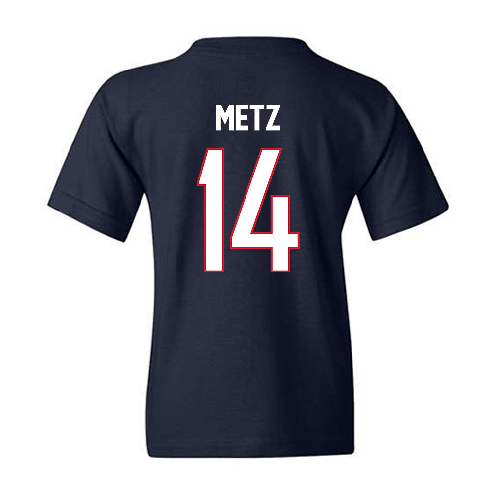 Gonzaga - NCAA Men's Basketball : Alonzo Metz - Classic Shersey Youth T-Shirt-1