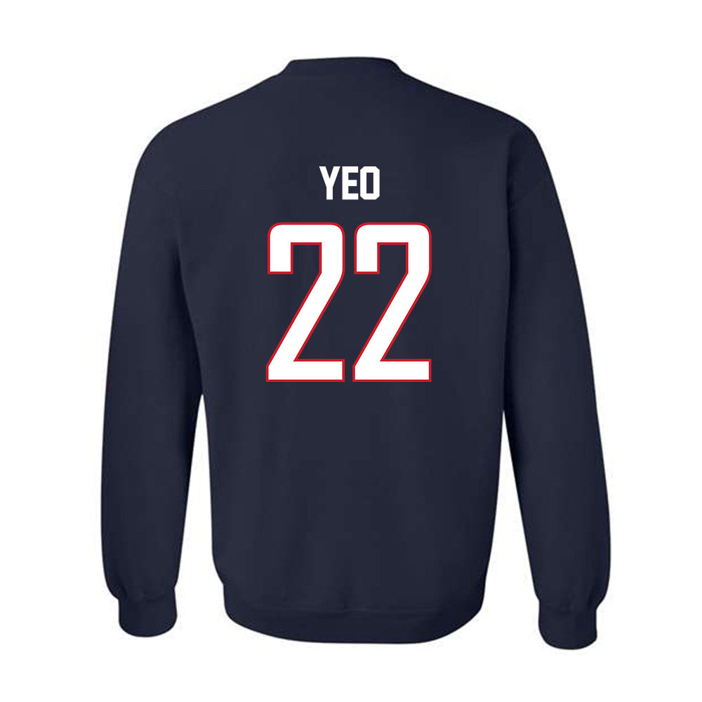 Gonzaga - NCAA Men's Basketball : Jun Seok Yeo - Classic Shersey Crewneck Sweatshirt