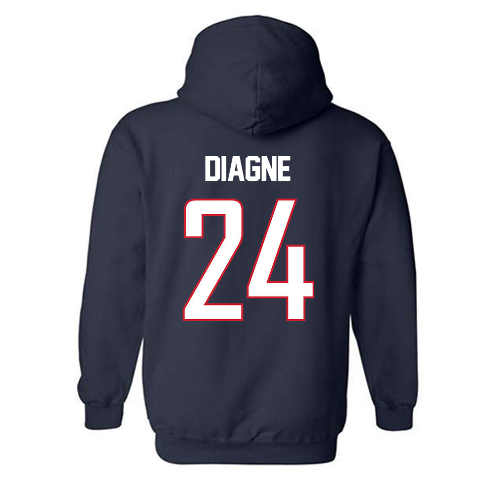 Gonzaga - NCAA Men's Basketball : Ismaila Diagne - Classic Shersey Hooded Sweatshirt