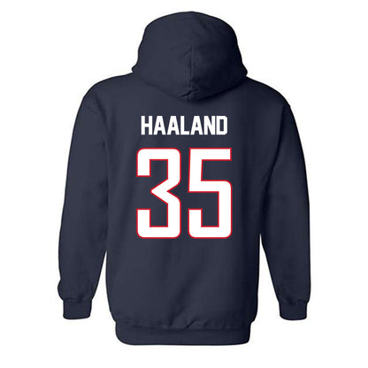 Gonzaga - NCAA Men's Basketball : Noah Haaland - Classic Shersey Hooded Sweatshirt