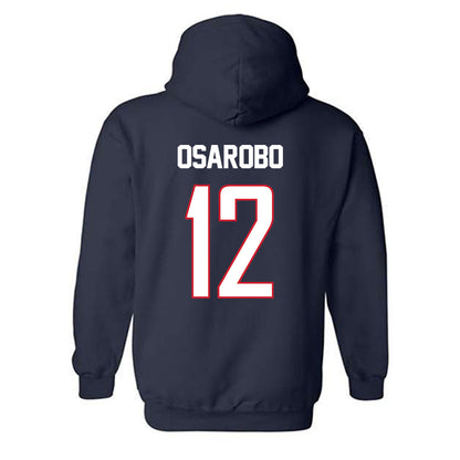 Gonzaga - NCAA Women's Basketball : Christabel Osarobo - Classic Shersey Hooded Sweatshirt-1