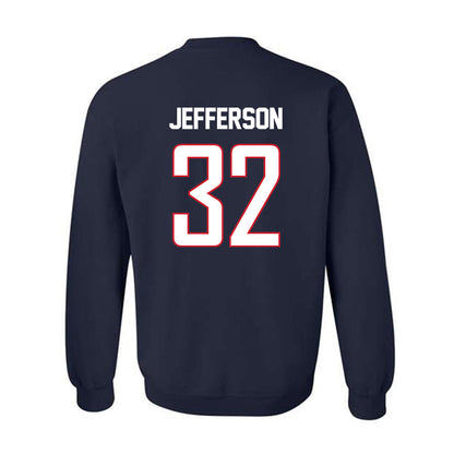 Gonzaga - NCAA Men's Basketball : Parker Jefferson - Classic Shersey Crewneck Sweatshirt-1