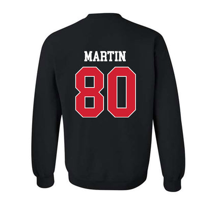 Houston - NCAA Football : Jaquise Martin - Classic Shersey Crewneck Sweatshirt-1