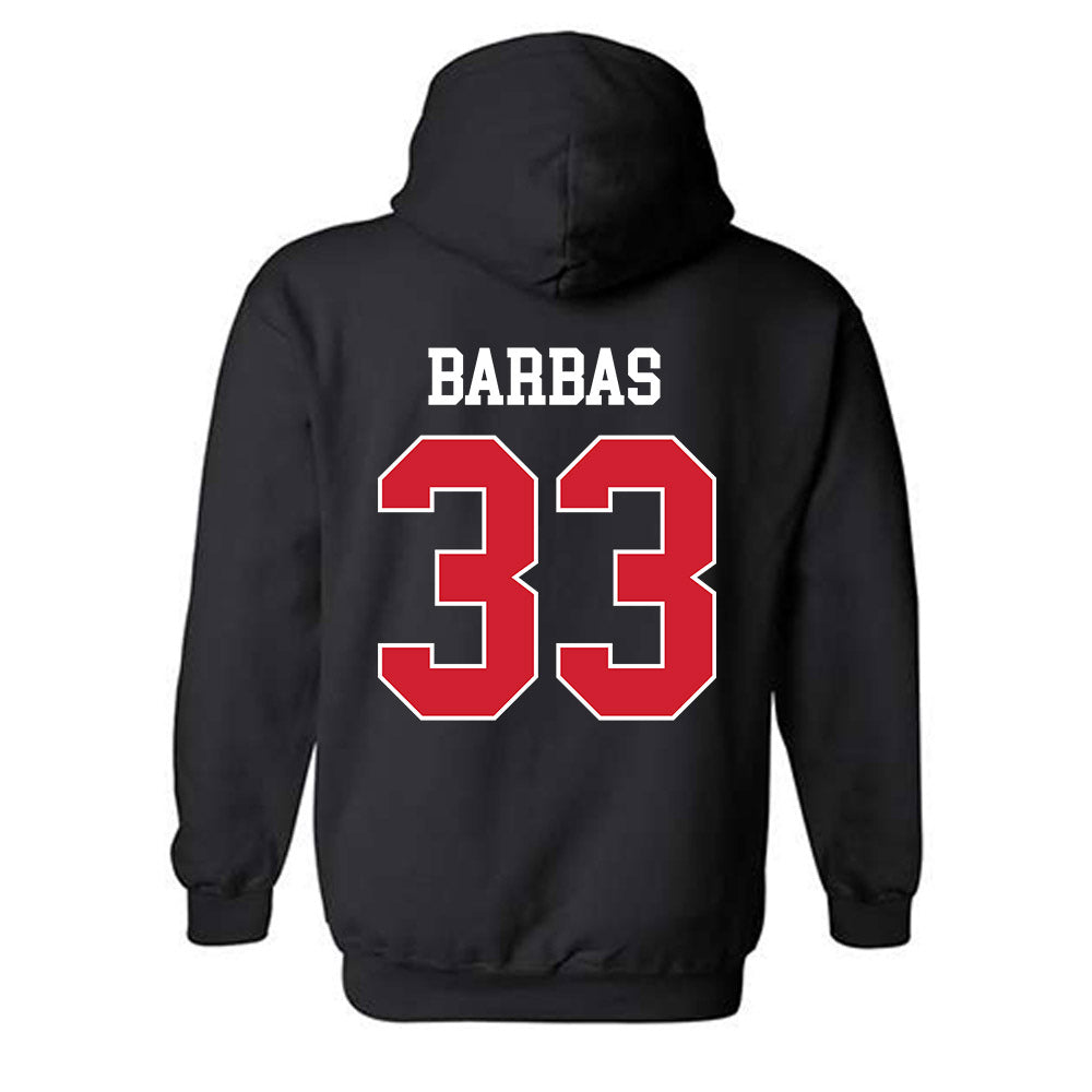 Houston - NCAA Football : Johnsley Barbas - Classic Shersey Hooded Sweatshirt-1
