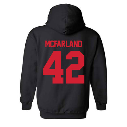 Houston - NCAA Women's Basketball : Peyton McFarland - Classic Shersey Hooded Sweatshirt-1