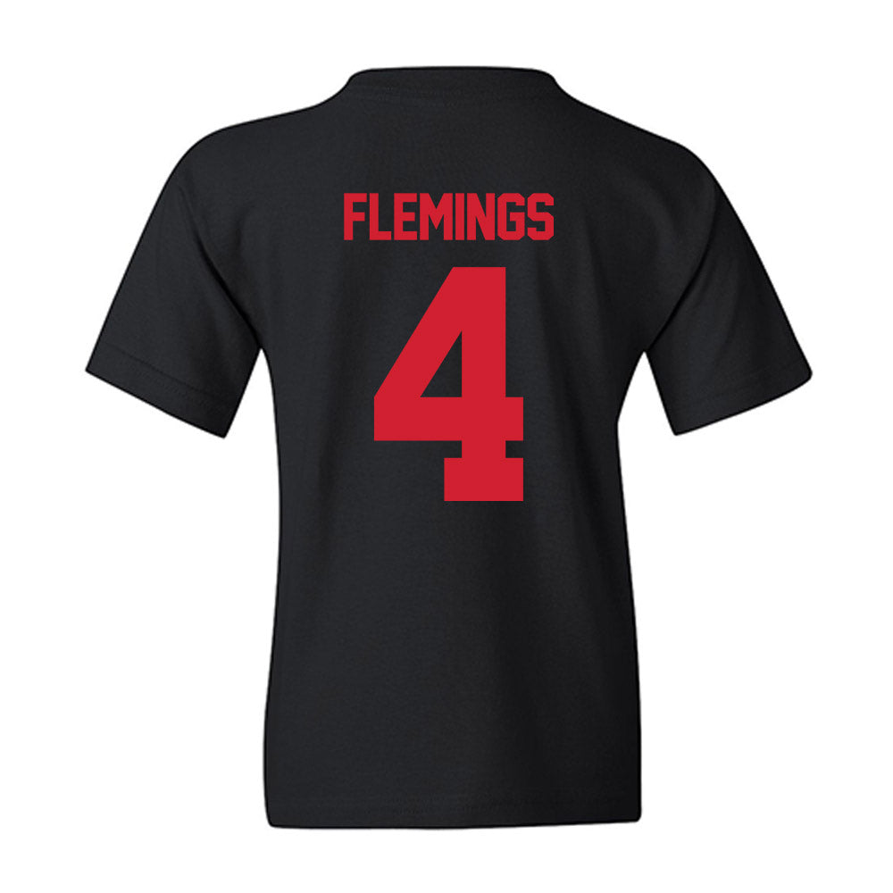Houston - NCAA Men's Basketball : Kingston Flemings - Classic Shersey Youth T-Shirt-1