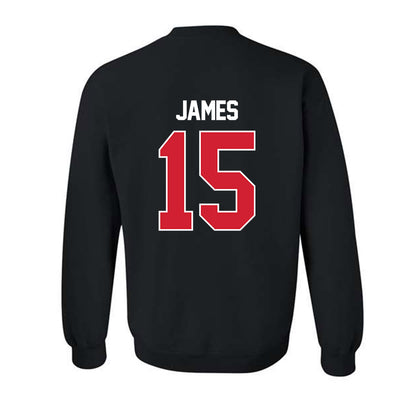 Houston - NCAA Football : Will James - Classic Shersey Crewneck Sweatshirt-1