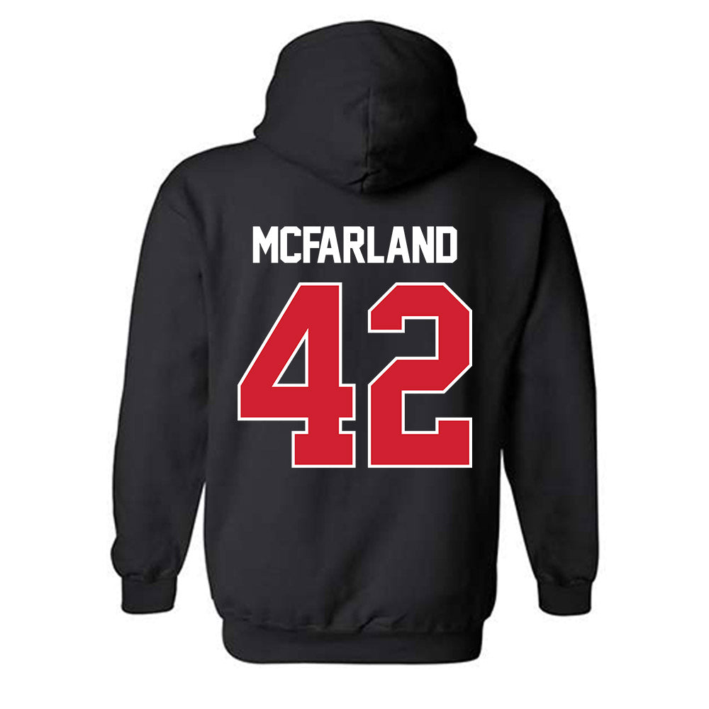 Houston - NCAA Women's Basketball : Peyton McFarland - Classic Shersey Hooded Sweatshirt-1