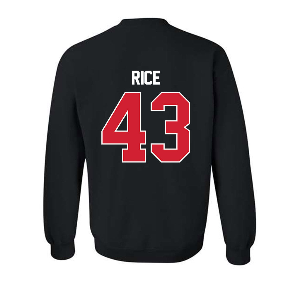 Houston - NCAA Football : Sheldon Rice - Classic Shersey Crewneck Sweatshirt-1