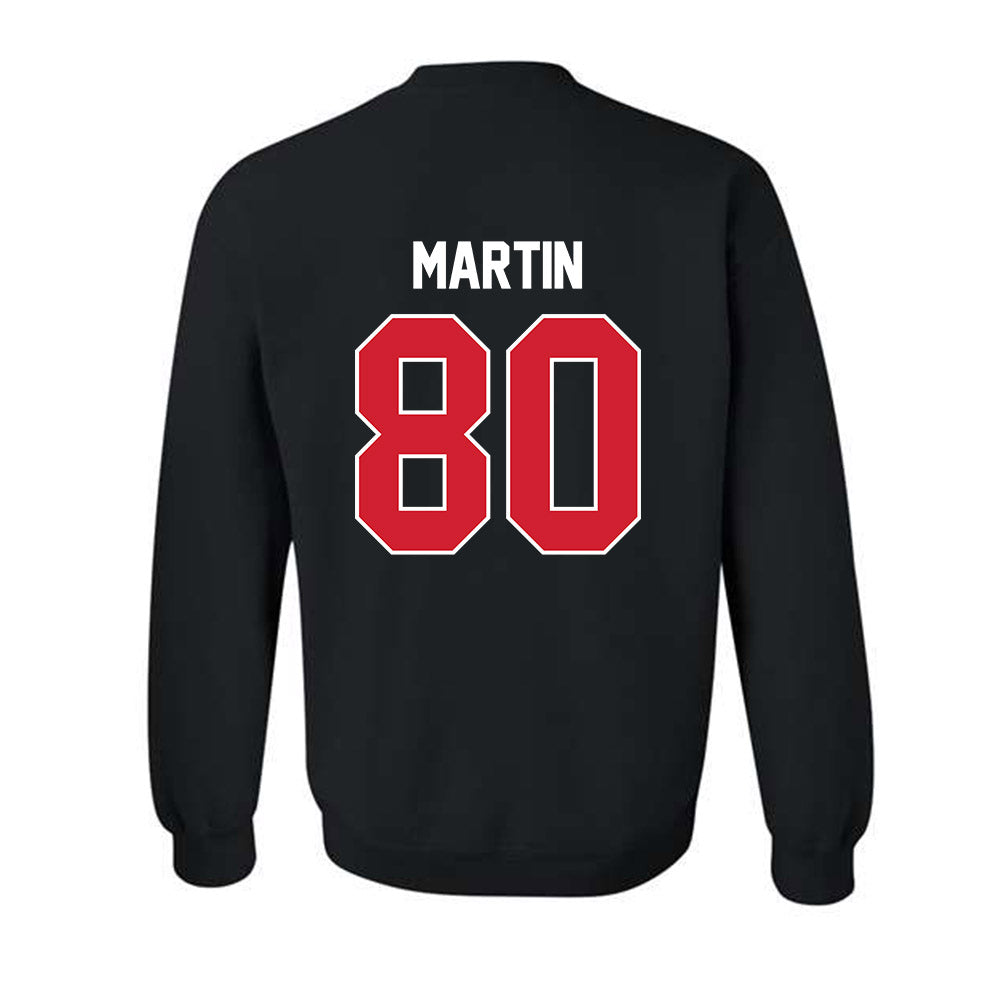 Houston - NCAA Football : Jaquise Martin - Classic Shersey Crewneck Sweatshirt-1