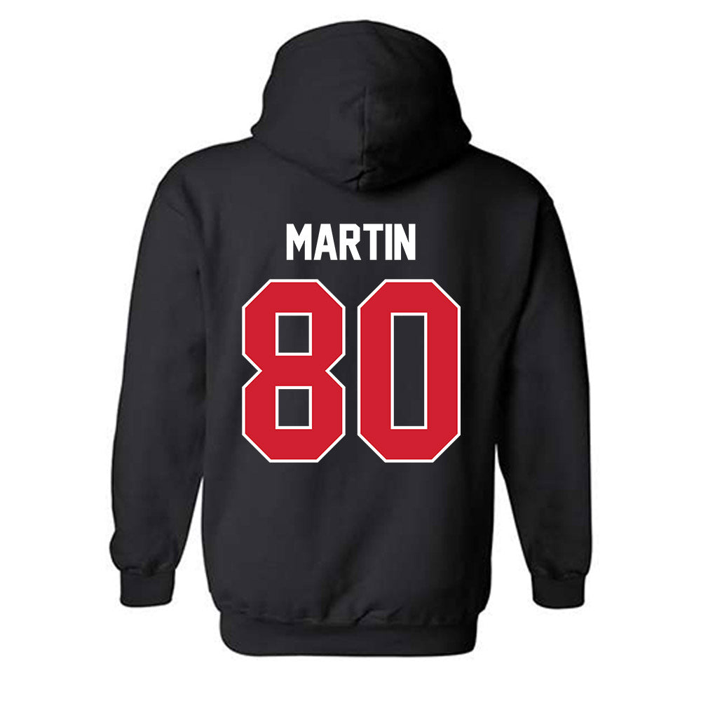 Houston - NCAA Football : Jaquise Martin - Classic Shersey Hooded Sweatshirt-1