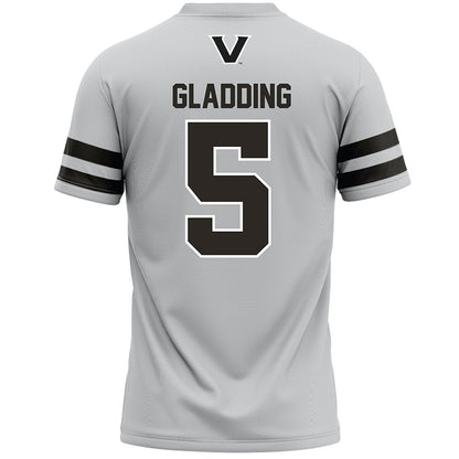 Vanderbilt - NCAA Women's Lacrosse : Alexandra Gladding - Grey Lacrosse Jersey -1