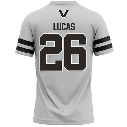 Vanderbilt - NCAA Women's Lacrosse : Caroline Lucas - Grey Lacrosse Jersey -1