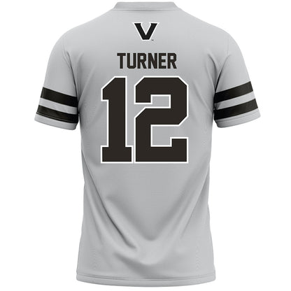 Vanderbilt - NCAA Women's Lacrosse : Amiyah Turner - Grey Lacrosse Jersey -1