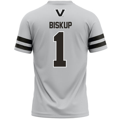 Vanderbilt - NCAA Women's Lacrosse : Jaime Biskup - Grey Lacrosse Jersey