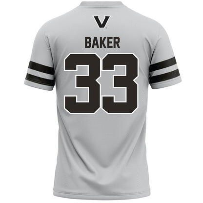 Vanderbilt - NCAA Women's Lacrosse : Brooke Baker - Grey Lacrosse Jersey